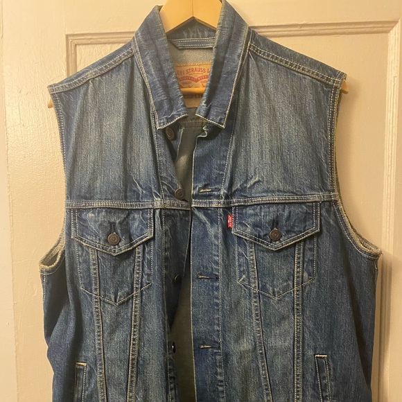 Levi's Jackets & Coats Levis Mens Denim Vest Poshmark